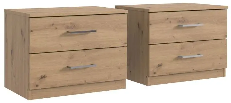 Bettanlage Anna in Artisan Eiche 