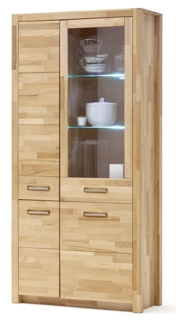 Kombivitrine Fenja Kernbuche