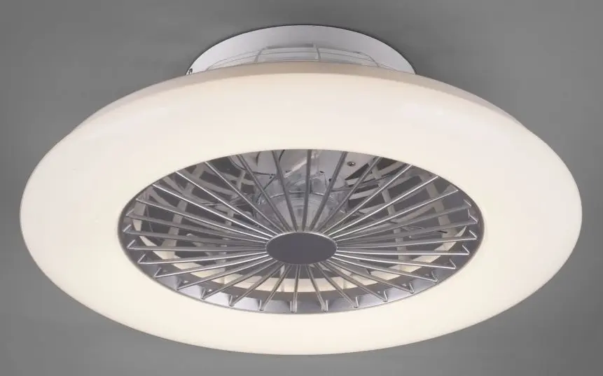LED-Deckenventilator Stralsund weiß Ø 50 cm