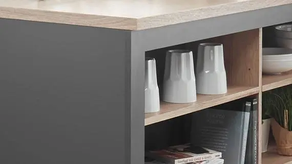 Kücheninsel Bilberry anthrazit