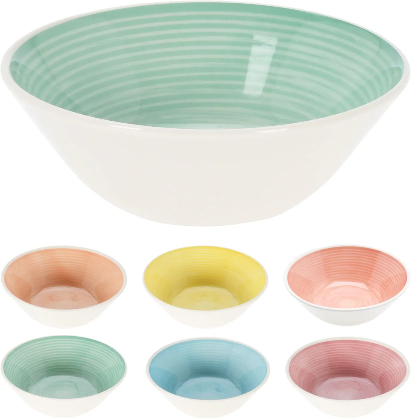 Schale ca. 17 cm bunt