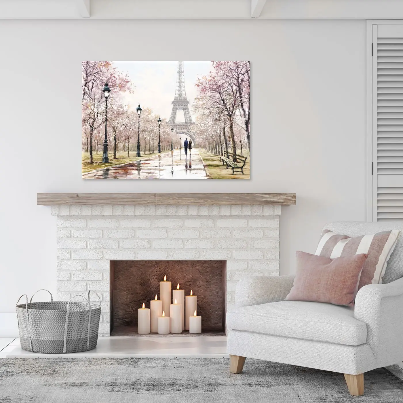 Leinwandbild Paris 85 x 113 cm