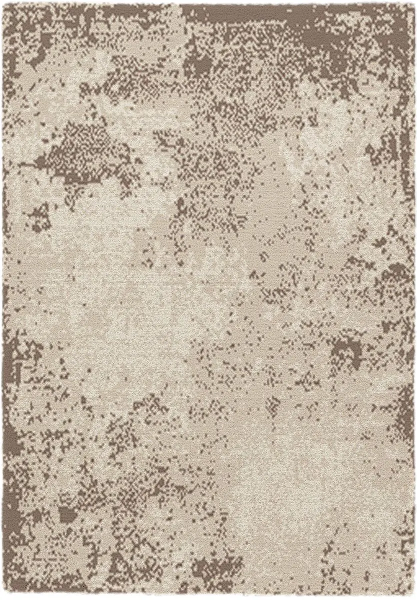 Teppich Reflection 160 x 230 cm crème-taupe