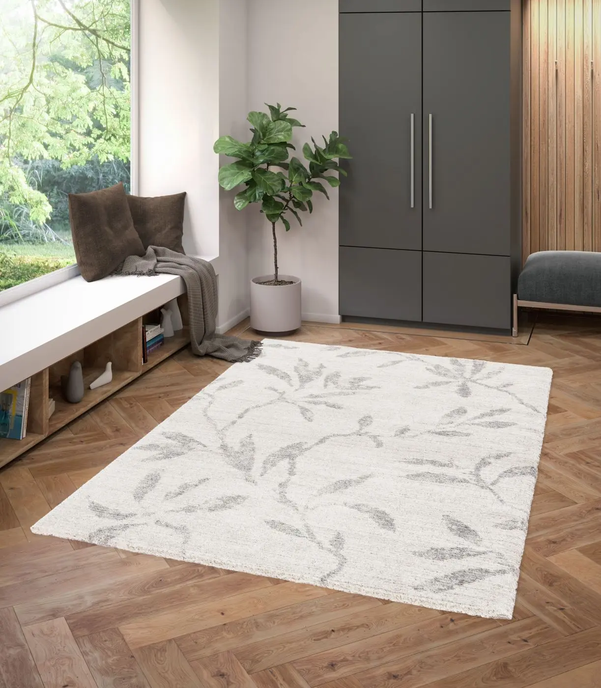 Teppich Siroc grau 200 x 290 cm