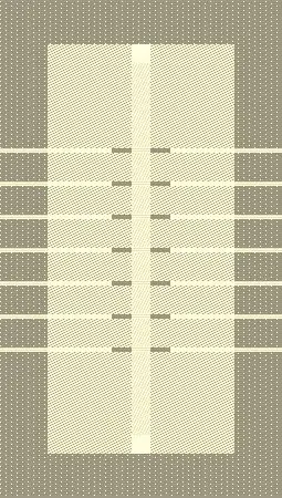 Teppich Natura Patio 80 x 150 cm 