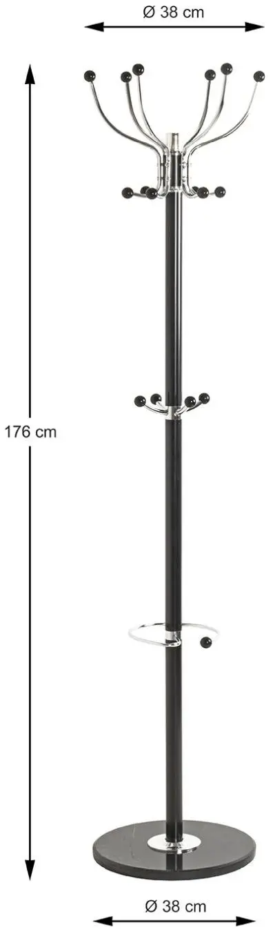 Garderobenständer Mecki schwarz