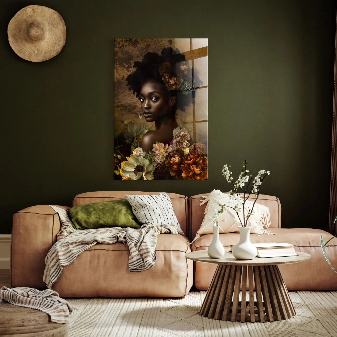Glasbild Nala 80 x 120 cm