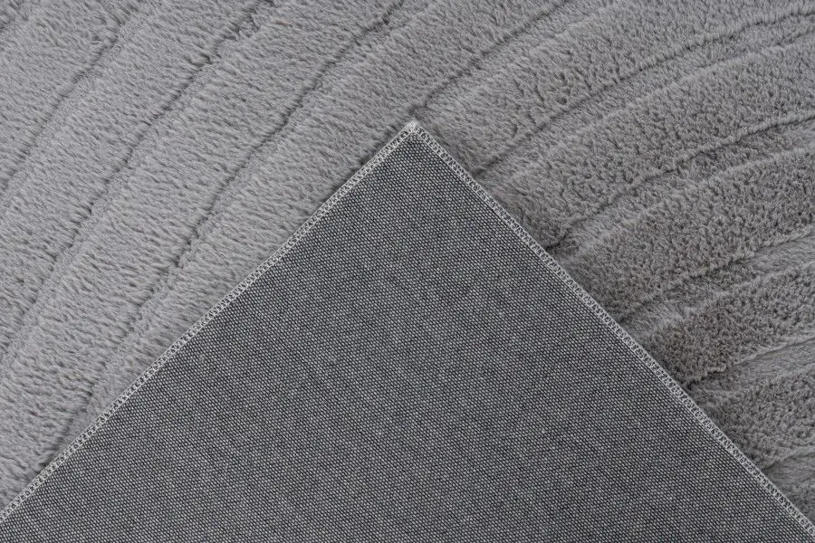 Teppich Comfort 80 x 150 cm silber