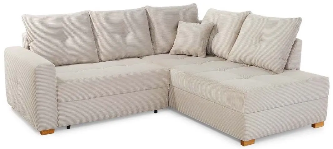 Wohnlandschaft Heidelberg Cord hellgreige