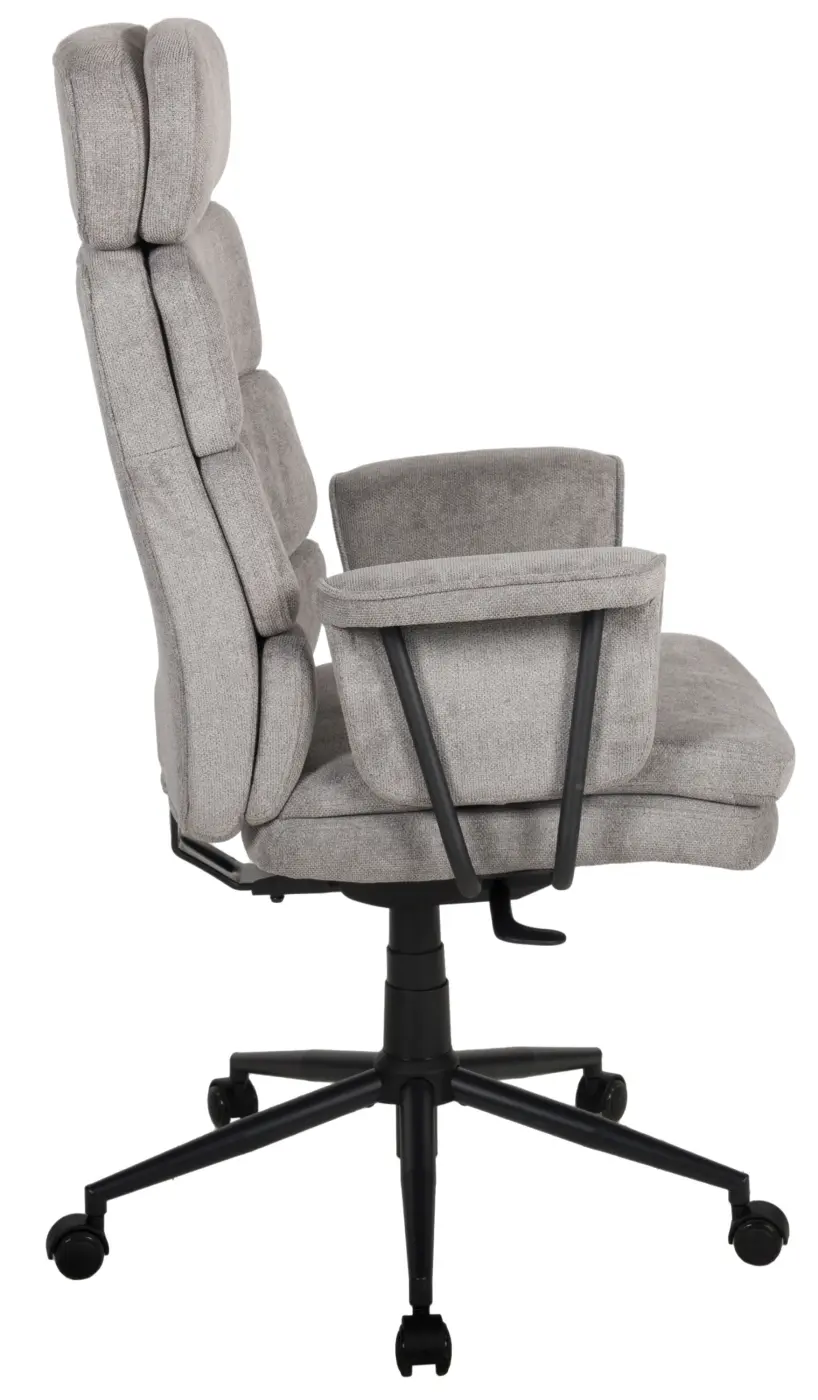 Chefsessel Junis Webstoff grau