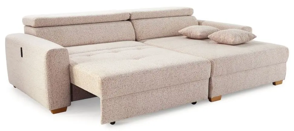 Wohnlandschaft Slider beige/orange