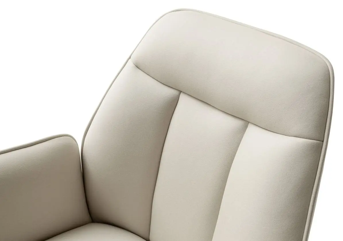 Armlehnstuhl Rafaela cappuccino mit Drehfunktion