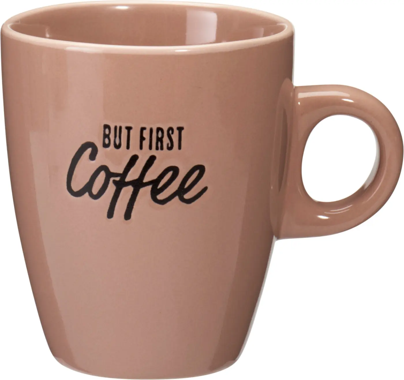 Kaffeebecher Schrift 220 ml