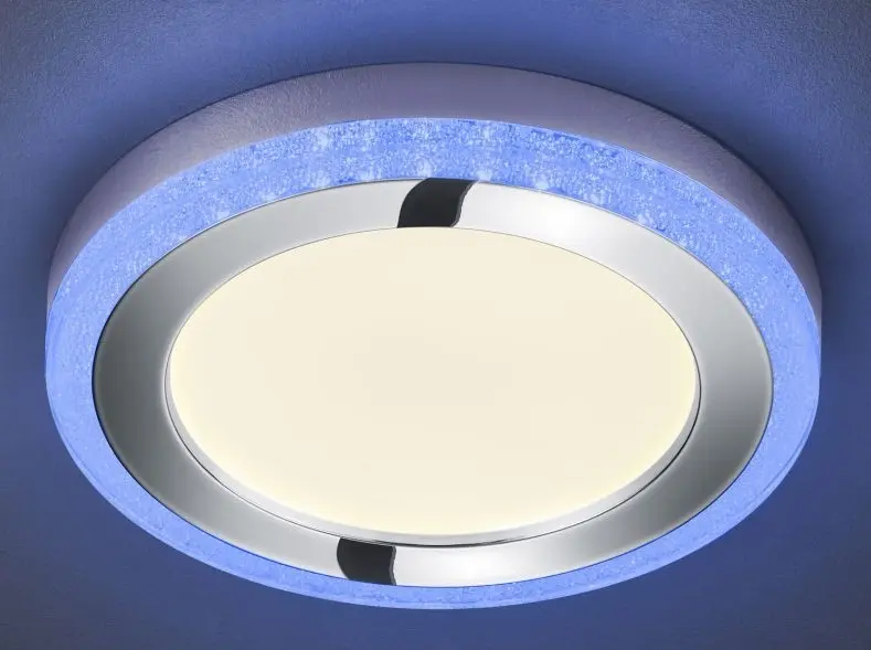 LED-Deckenleuchte Slide weiß Ø 40 cm