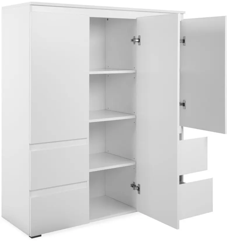 Highboard Image weiß matt