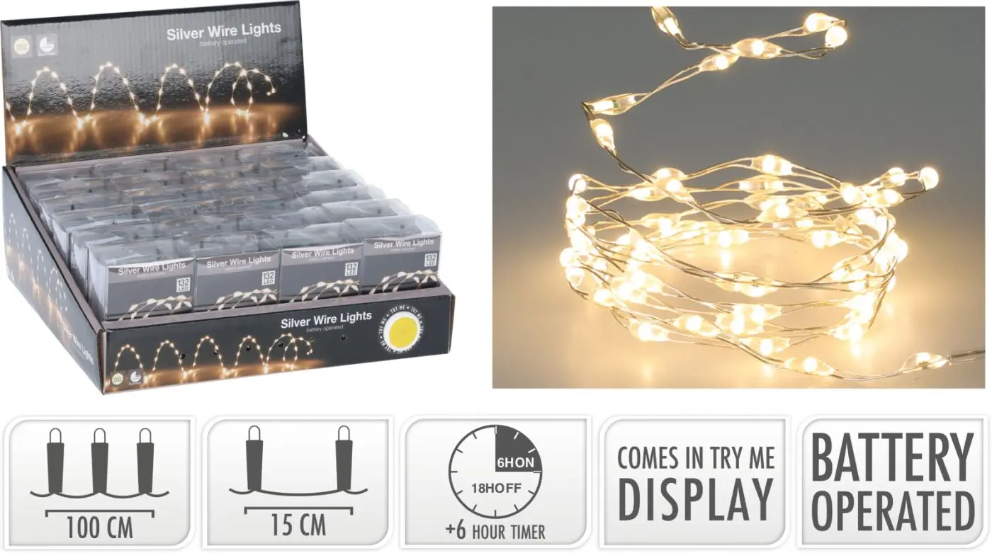 LED Draht mit 132 LED