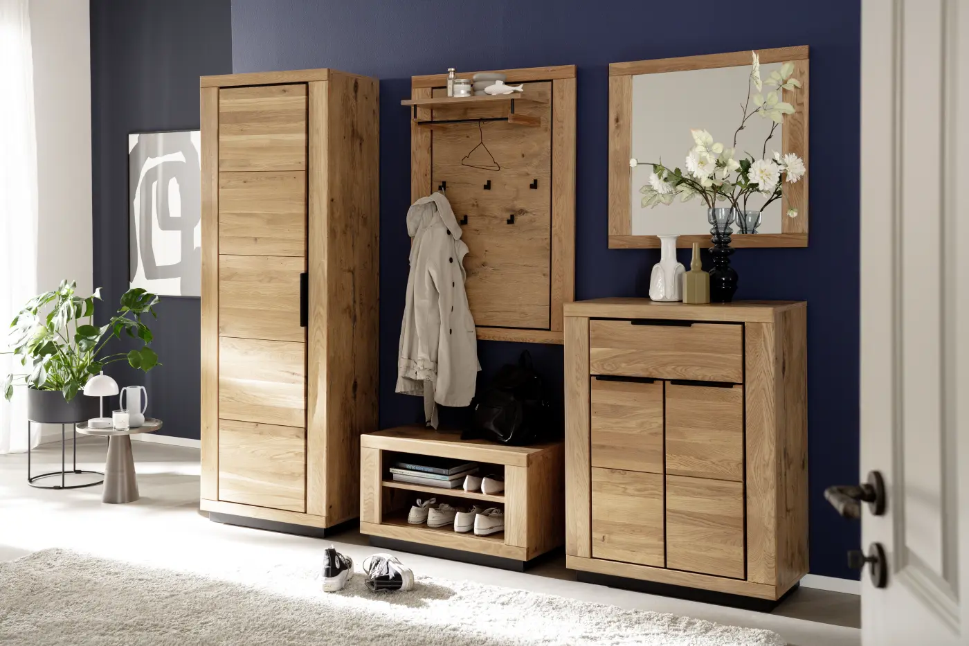 Garderobenschrank Greno Wildeiche