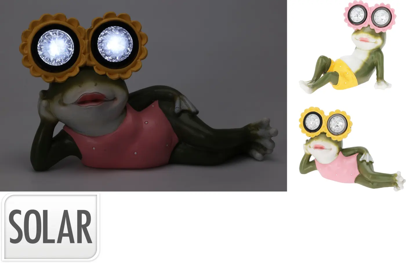Figur Solar-Frosch Figur Solar-Frosch
