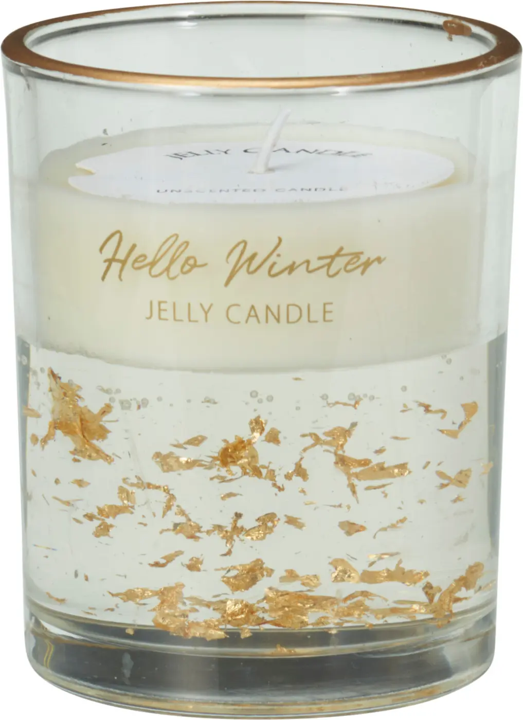 Kerze Jelly im Glas 8 x 10 cm