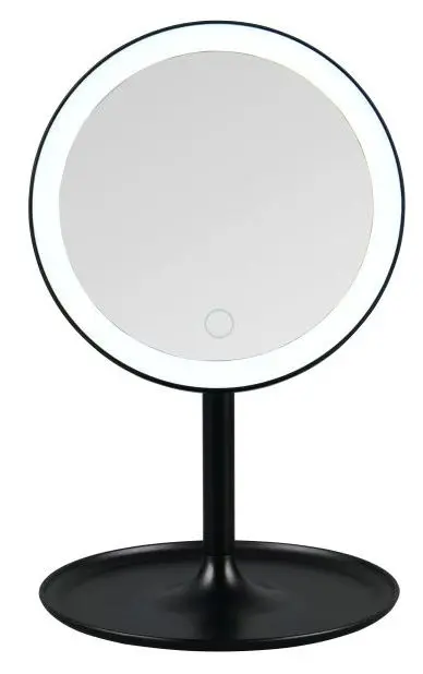 Lichtspiegel Liara schwarz