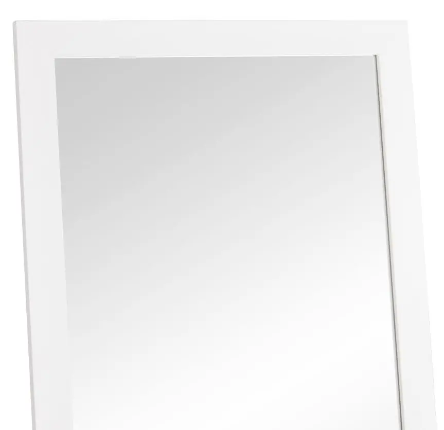 Standspiegel Scarlett weiß