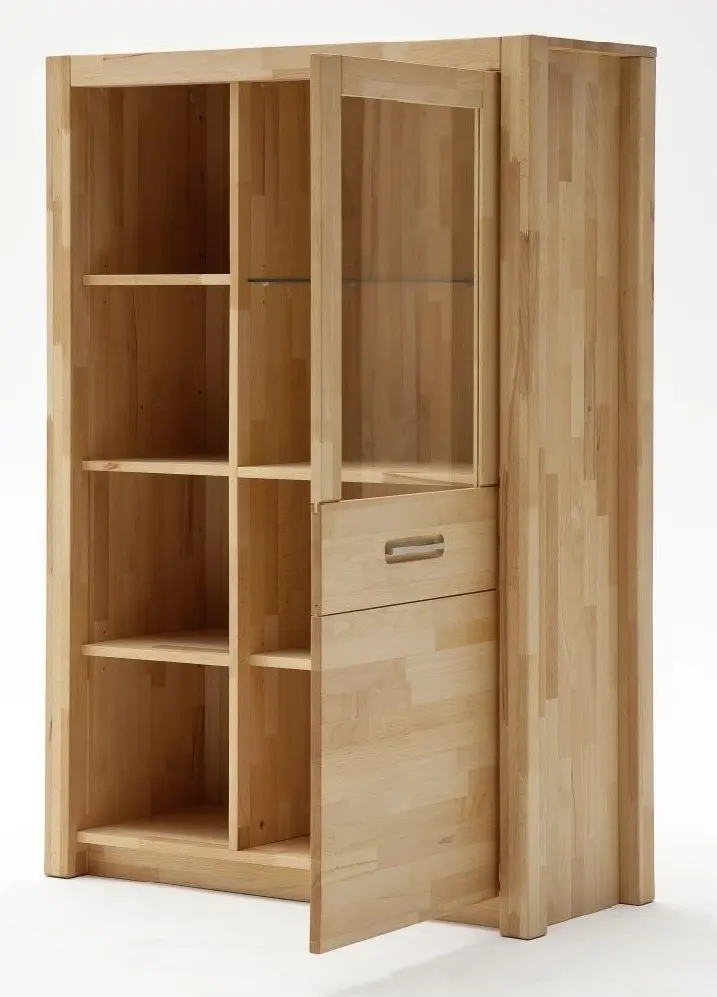 Kombi-Highboard Fenja Kernbuche massiv
