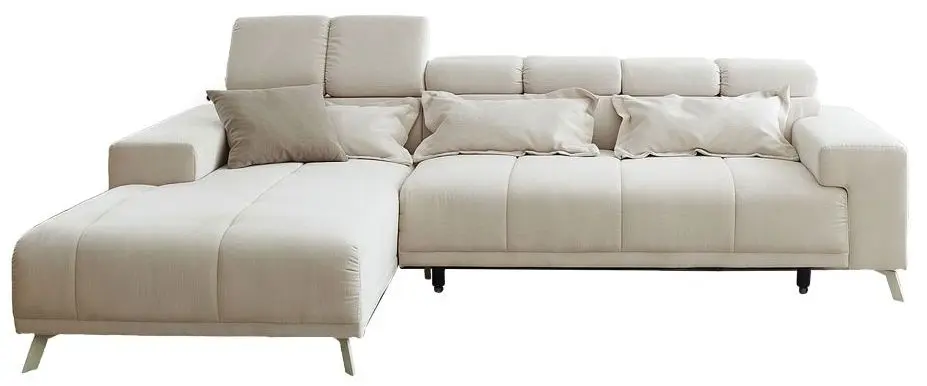 Wohnlandschaft Sunny Cord creme