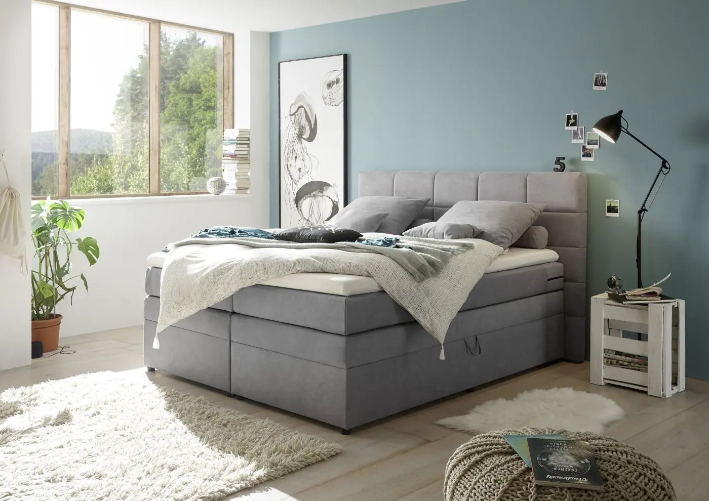 Boxspringbett Tacoma 180 x 200 cm