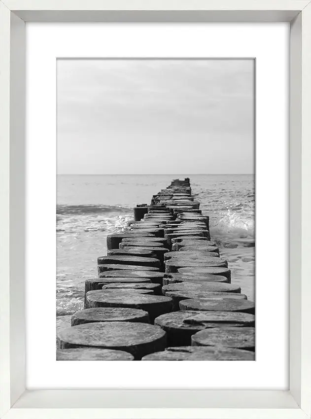 Bilderrahmen Blanc 13 x 18 cm weiß