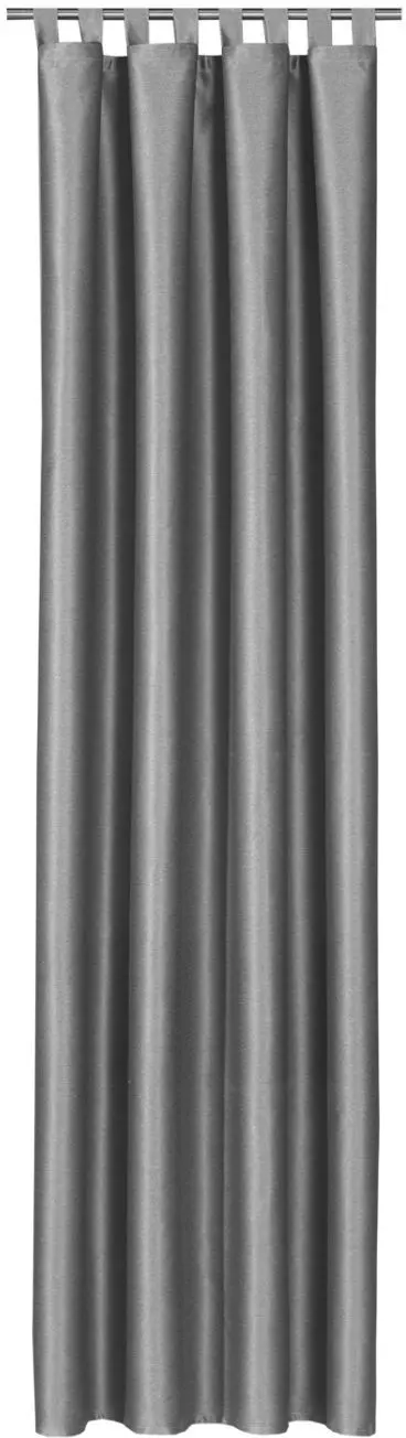 Kombigardine silbergrau 140 x 245 cm
