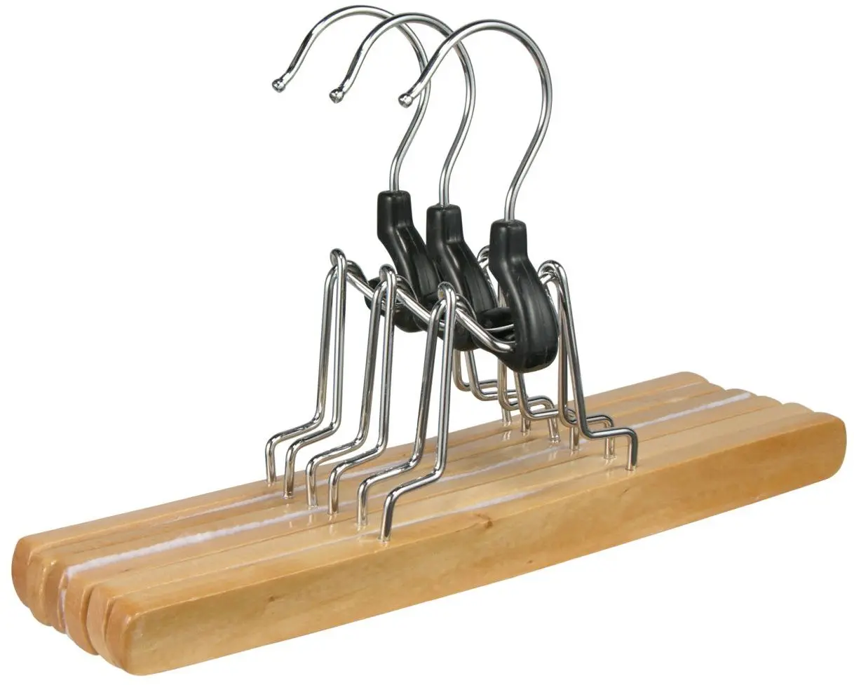Hosenspanner 3er Set Holz