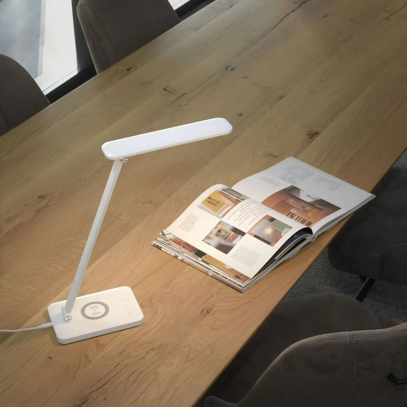 LED-Tischleuchte Florentina weiß