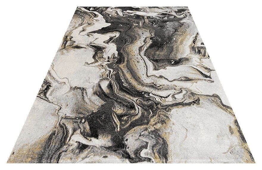 Teppich Bodrum 80 x 150 cm im Marmordesign