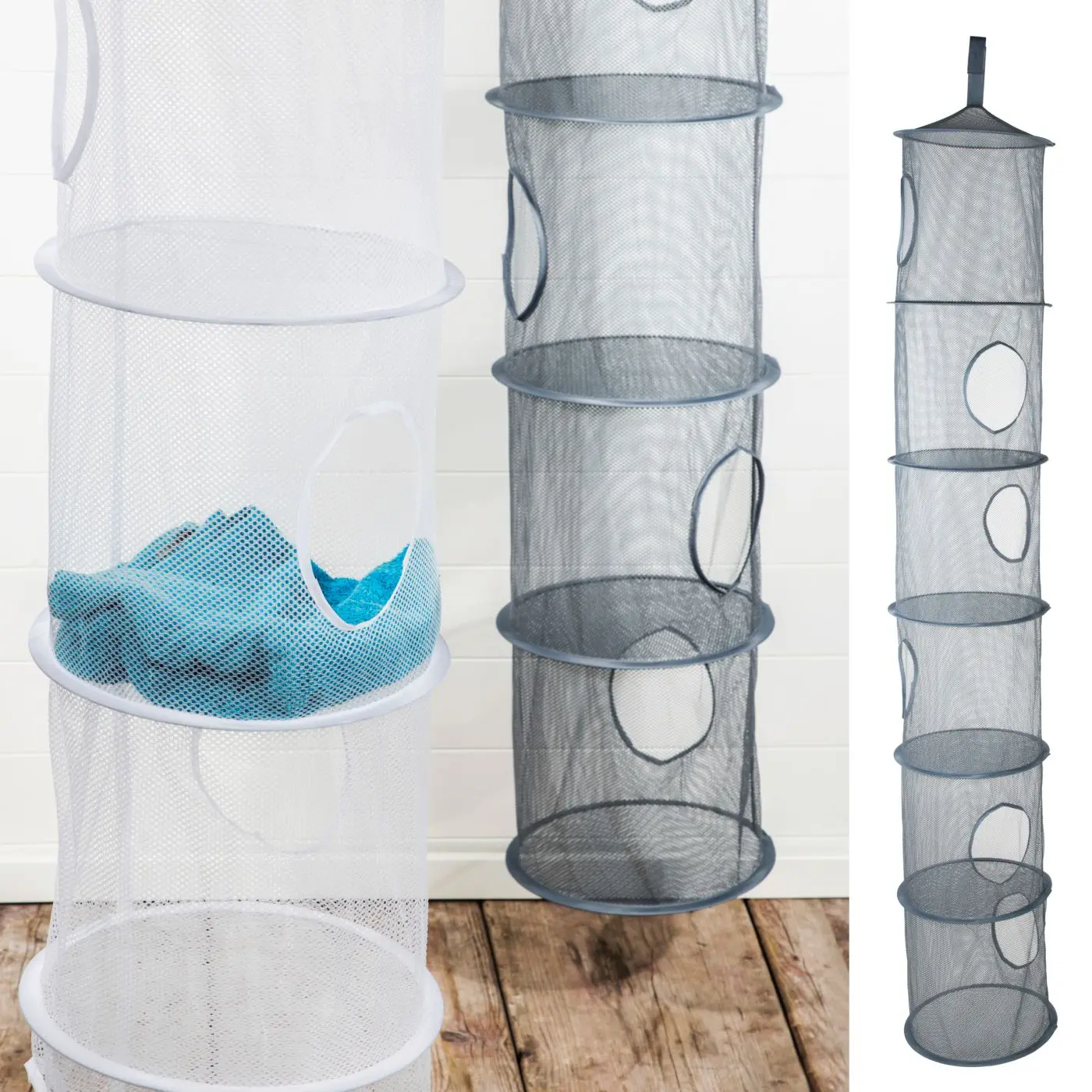 Hängeaufbewahrung mit 6 Fächern