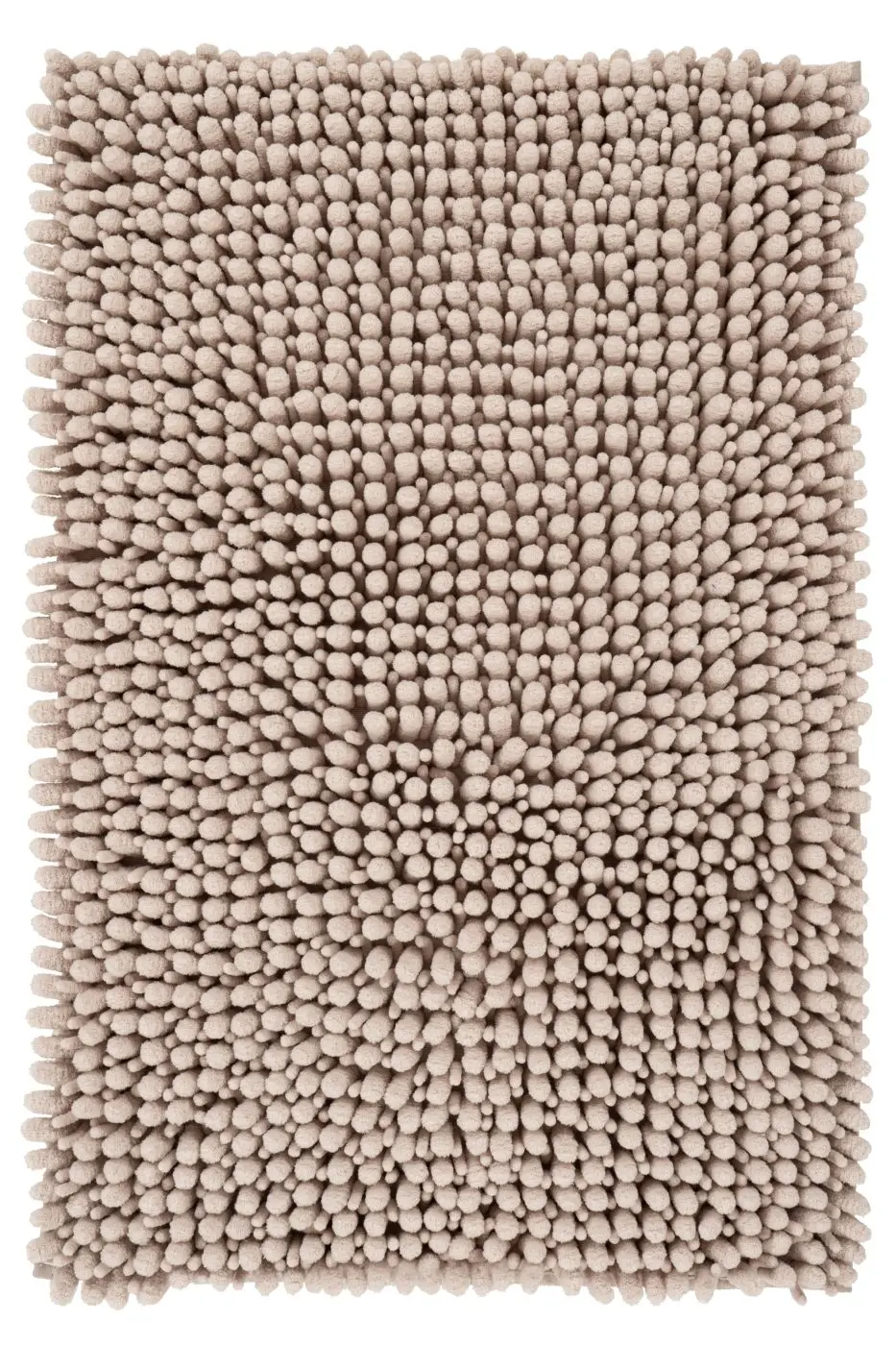 Badematte Fluffy taupe 50 x 90 cm