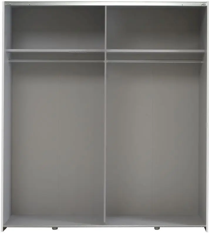 Schwebetürenschrank White Kiss 2-türig weiß