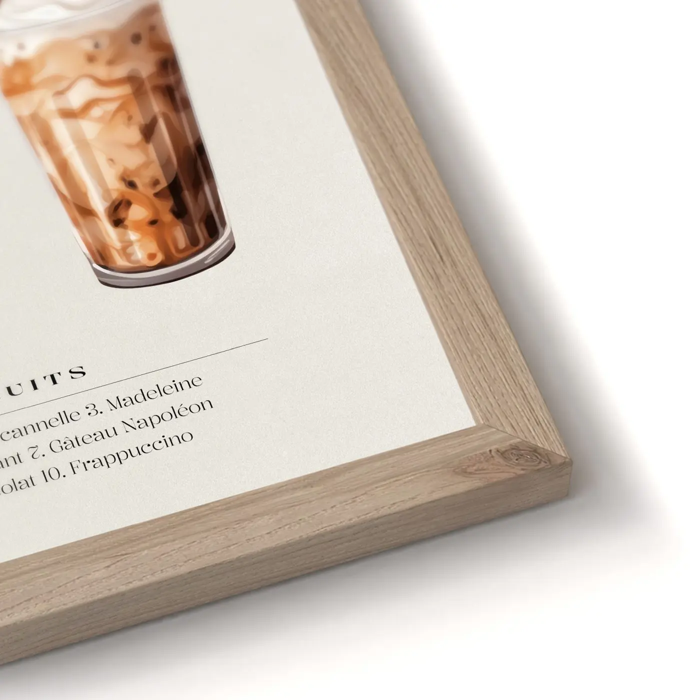 Bild gerahmt Petit Dejeuner 30 x 40 cm