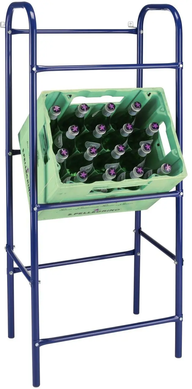 Flaschenkastenständer blau