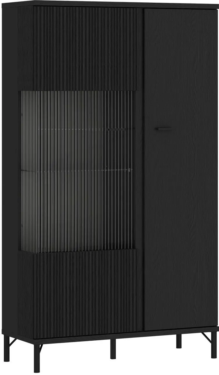 Highboard Lusaka in Schwarz
