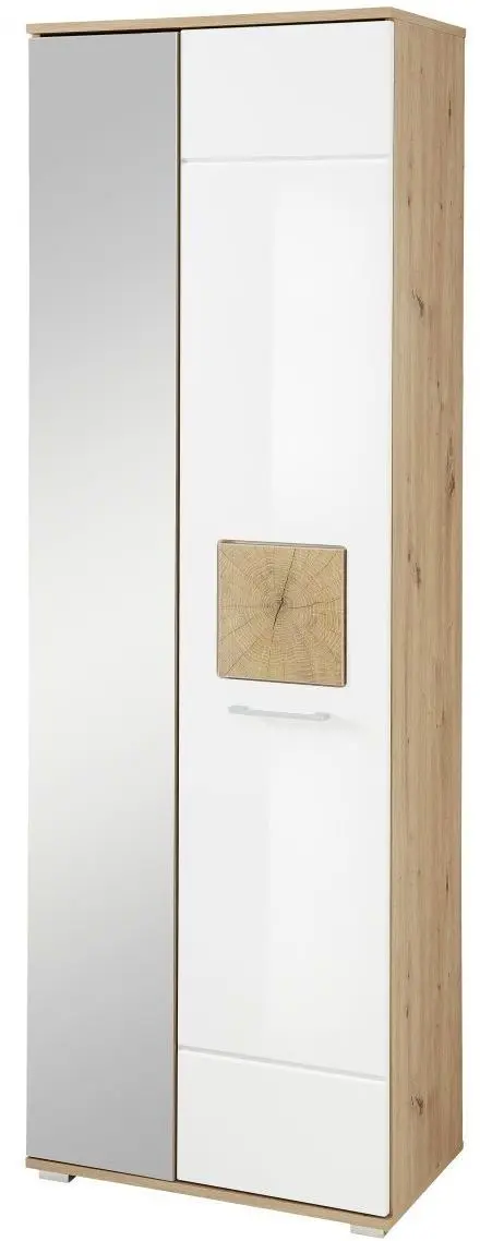 Garderobenschrank Fun Artisan Eiche / weiß