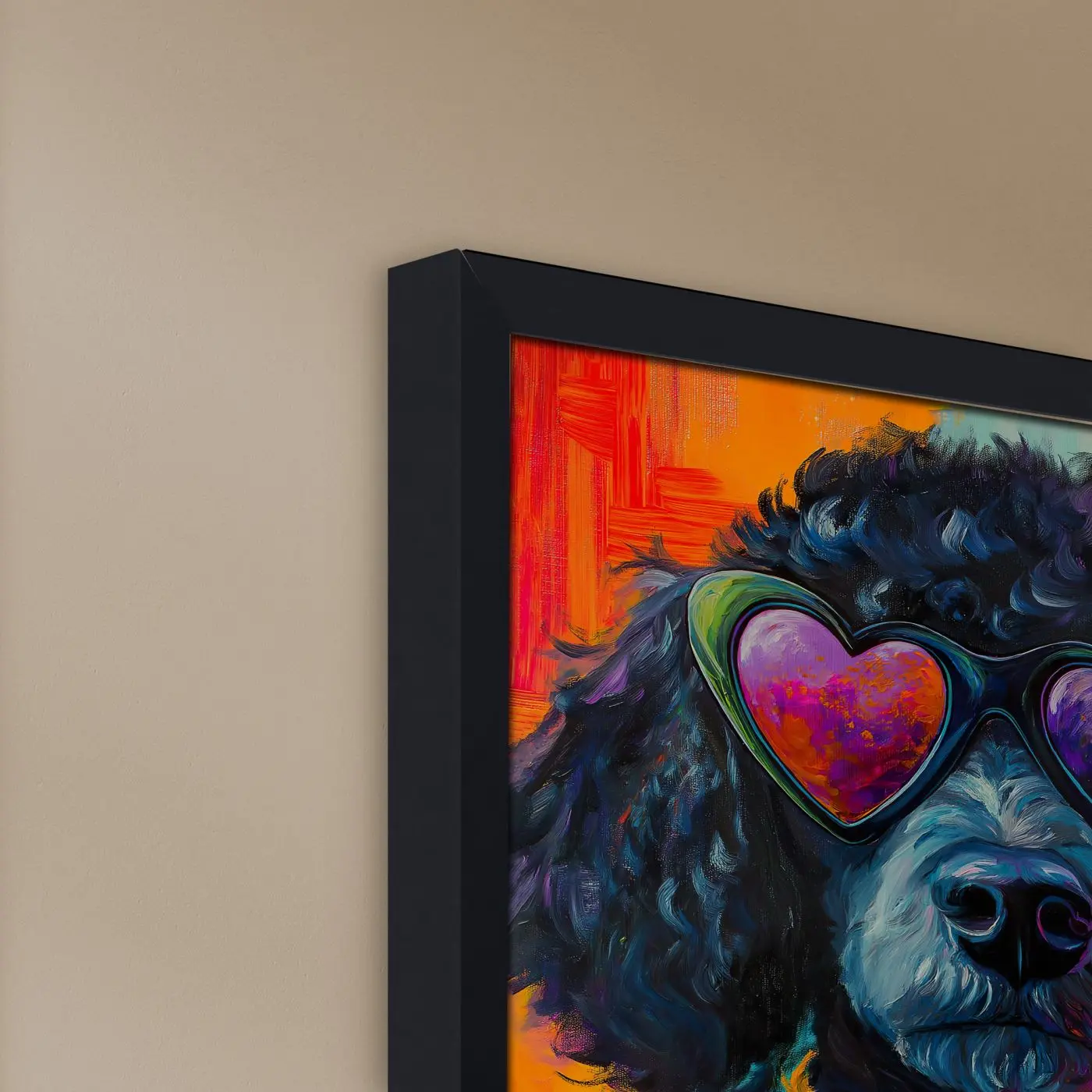 Bild gerahmt Jeff 50 x 70 cm