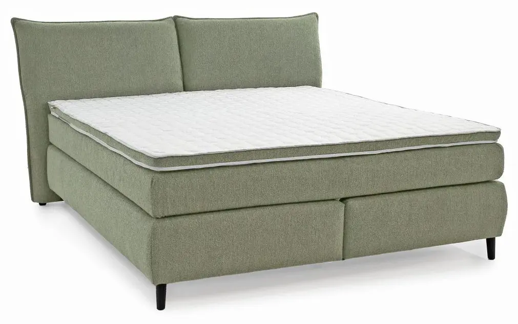 Boxspringbett Hacienda 180 x 200 cm blassgrün