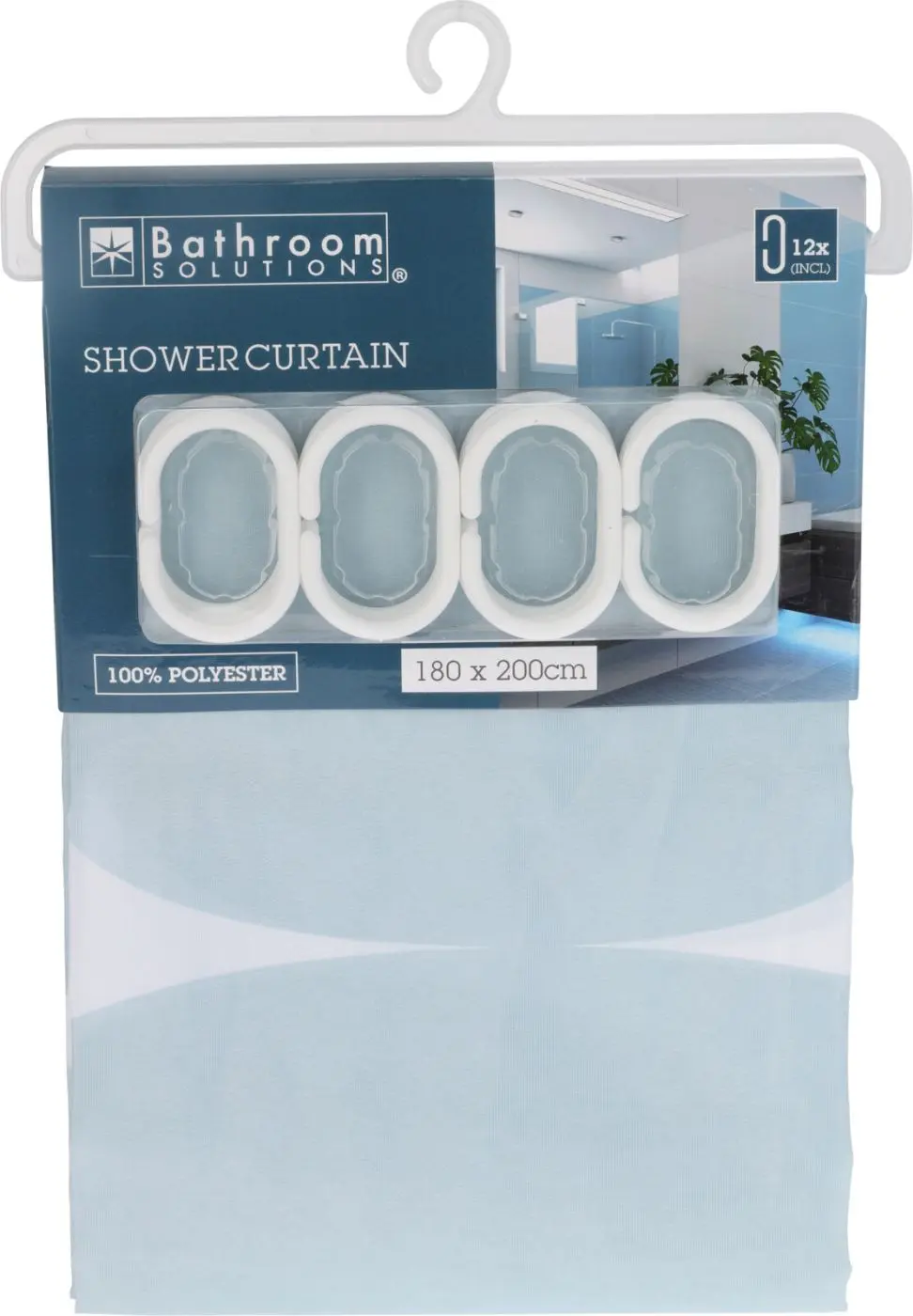 Duschvorhang 180 x 200 cm
