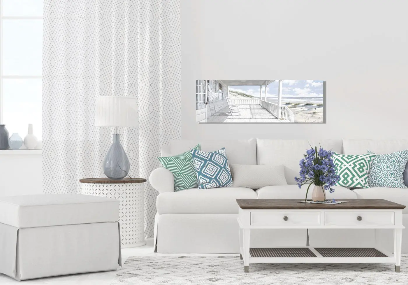 Dekopanel House on the Beach 30 x 95 cm