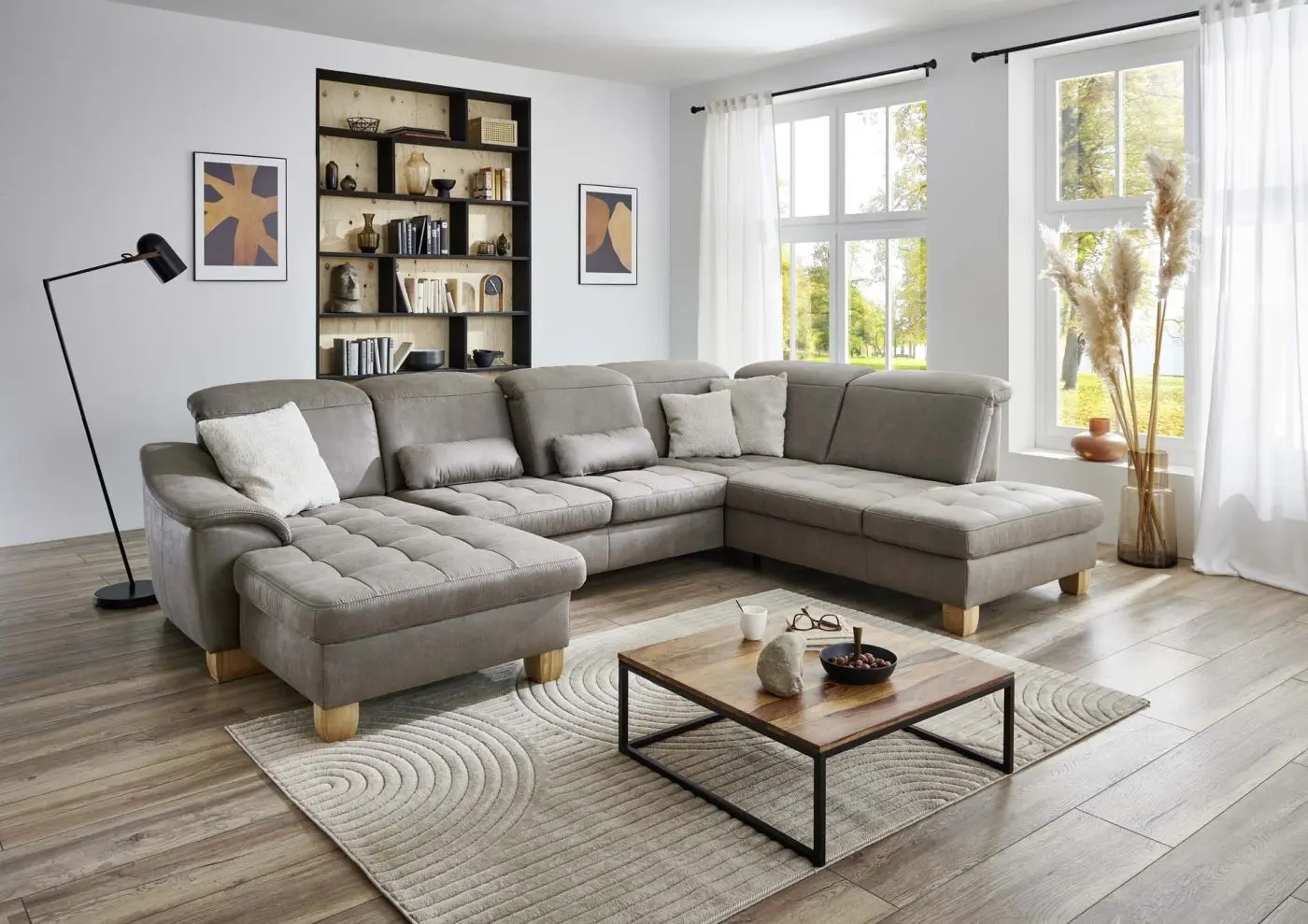 Wohnlandschaft LS24 Fratello mit Komfortfunktionen couchliebe.