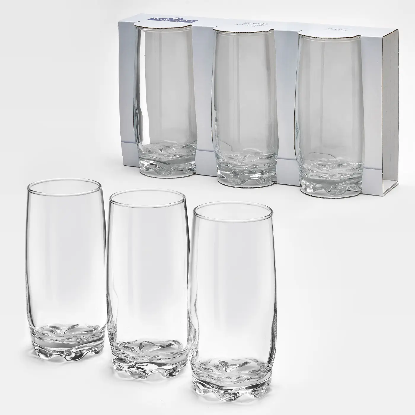 Longdrinkglas Elena 3tlg