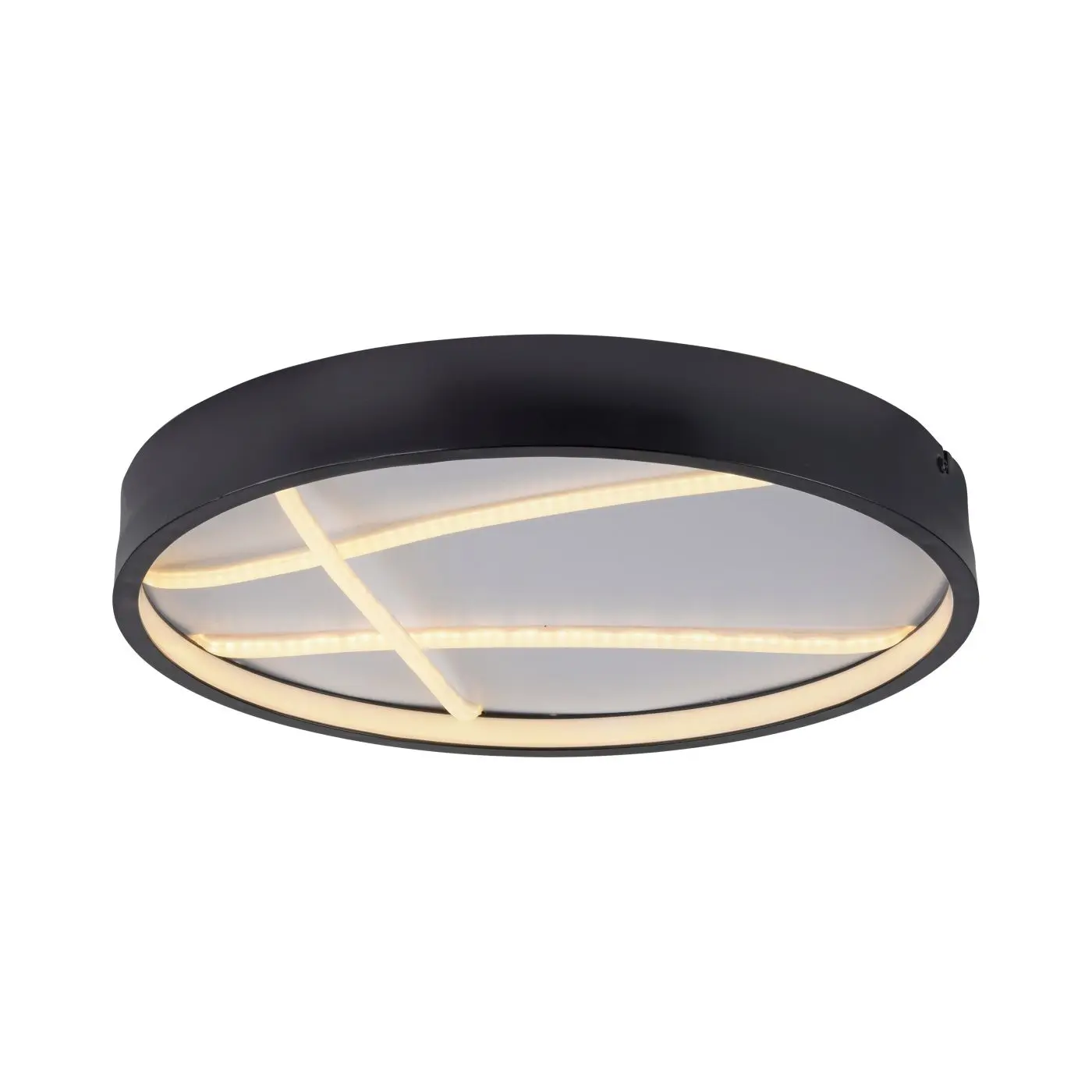 LED Deckenleuchte Mikado in schwarz 
