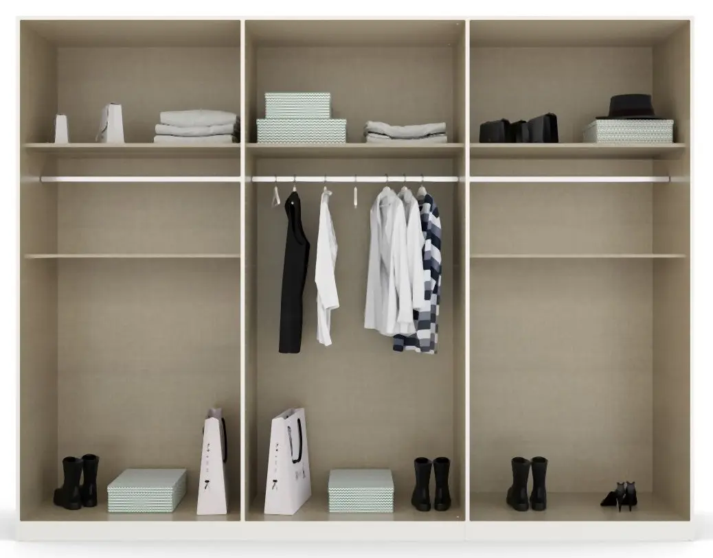 Drehtürenschrank Ticao 10-türig  weiß