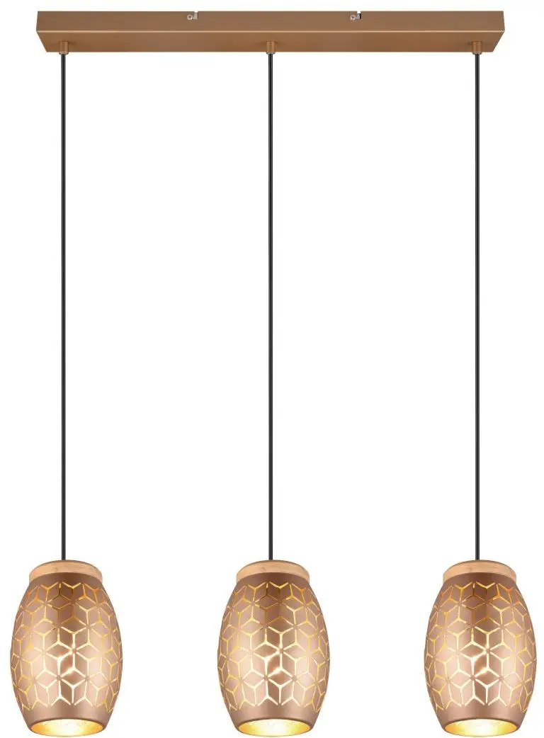 Pendelleuchte Bidar 71 x 150 cm coffee Pendelleuchte Bidar 71 x 150 cm coffee