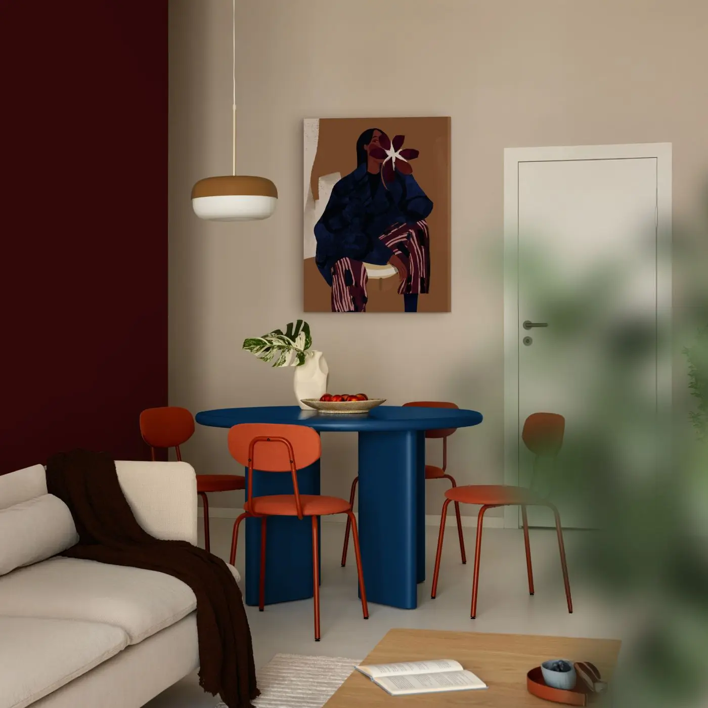 Leinwandbild Her 60 x 80 cm